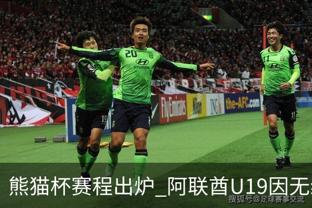熊猫杯赛程出炉 阿联酋U19因无缘U20亚洲杯解散